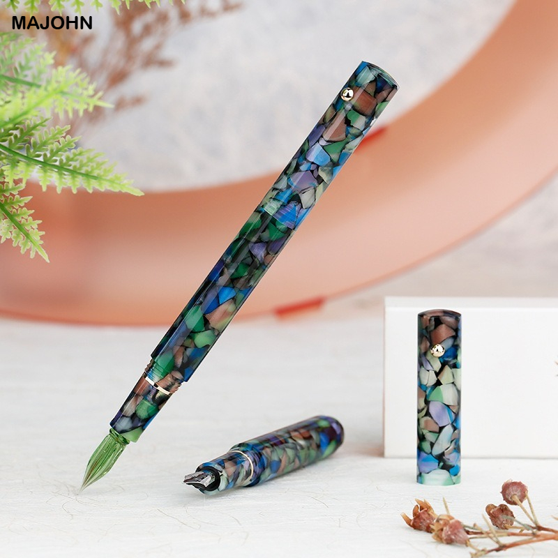Stationery Supplies Business - MAJOHN N8 смоляная стеклянная ручка, чернильная