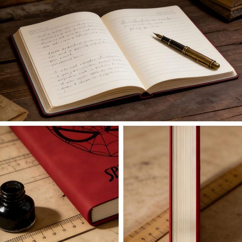 Блокнот Spiderman A5 из искусс – обзор и цена Journal Leather Hardcover