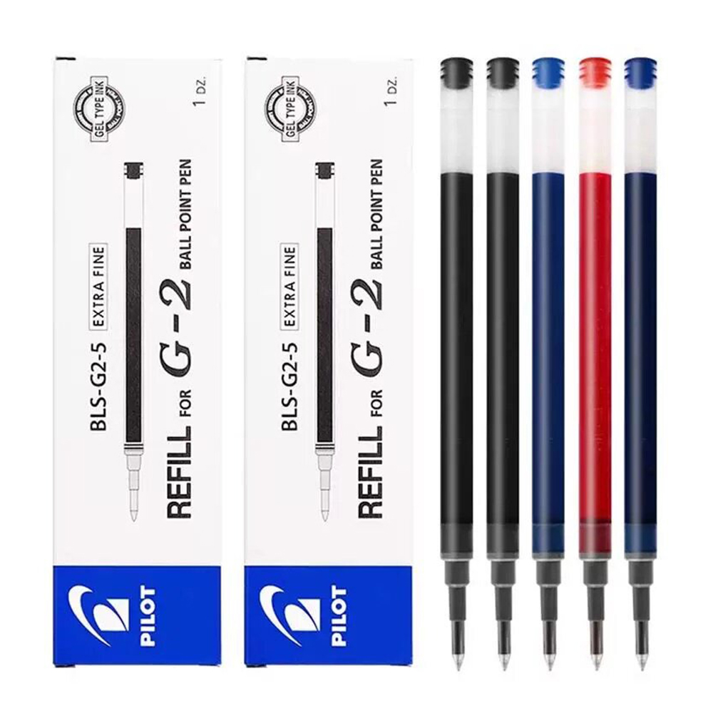 6 шт. оригинальных гелевых сте – обзор и цена Pilot Pen G2