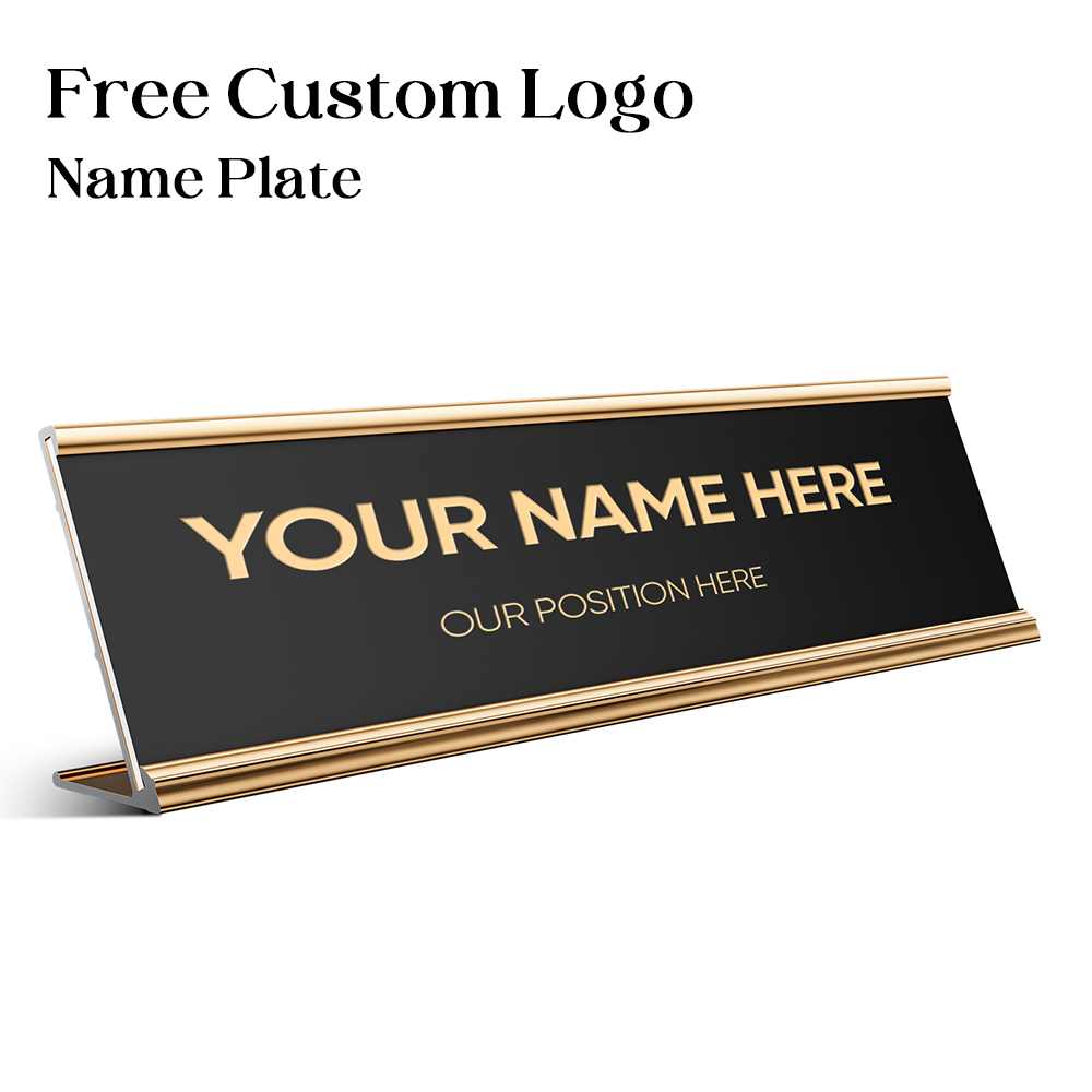 Бесплатные персонализированные – обзор и цена Desk Name Plate