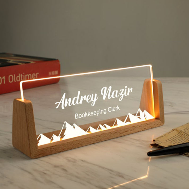 Настраиваемая персонализирован – обзор и цена Desk Name Plate