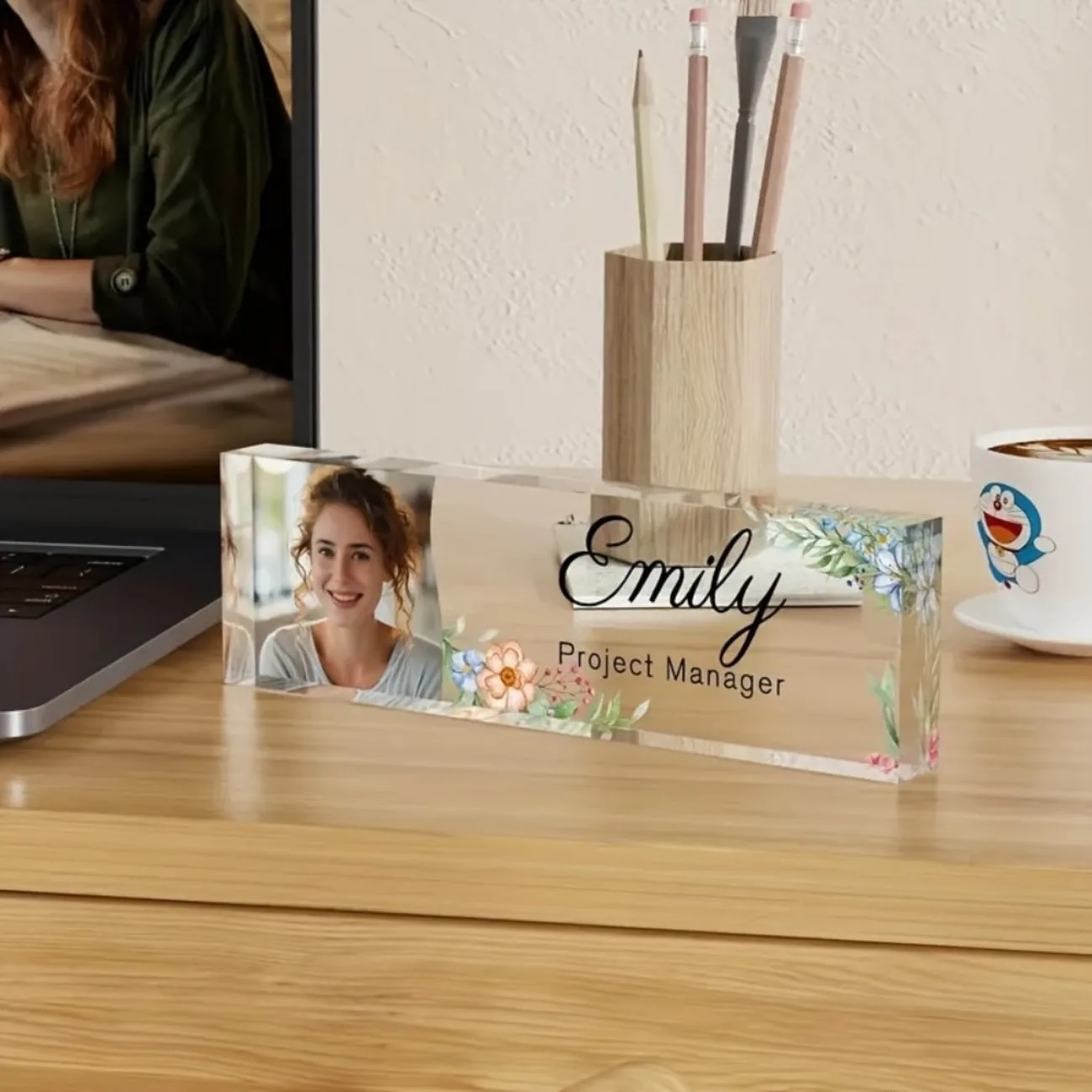 1 шт. Персонализированная акри – обзор и цена Desk Name Plate